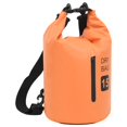 thumbnail image 1 of vidaXL Sac Sec avec Fermeture Éclair Orange 15 L PVC, 1 of 5