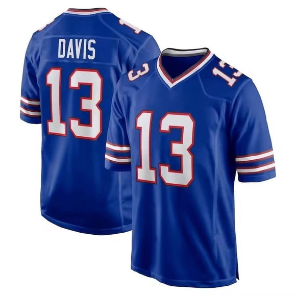 Bills Jersey No. 17 Allen No. 3 Hamlin No. 14 Diggs No. 40 Miller Embroidered Football Uniform -