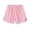 Pink, variant on DPTALR Summer Children's Casual Sports Shorts Solid Color Pants Big Children's Rubber Waist Beach Pants