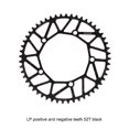 thumbnail image 3 of Youkk Alloy Crank set - Durable Precise Fit Smooth Operation - Guaranteed Compatibility Bicycles Crank 52T black 1Set, 3 of 6