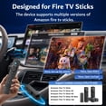 thumbnail image 4 of (Upgrade Version)CarlinKit Car TV Mate PRO, 3-in-1 HDMI Input for Fi-re TV Stick in Car, Convert Wired CarPlay to Wireless CP&Android Auto, for Factory Wired CarPlay Vehicles Only (Not for BMW/Tesla), 4 of 6