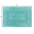 thumbnail image 3 of Tapis de bain Mainstays Racetrack 100% Coton Blue-vert, 17" x 24", 3 of 5