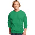 thumbnail image 1 of Hanes Ultimate Cotton Adult Crewneck Sweatshirt, M, Kelly Green, 1 of 1