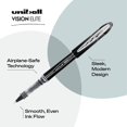 thumbnail image 3 of xianlin-uni-ball Vision Elite Stick Micro Point Roller Ball Pens, 1 Black Ink Pen (69110PP), 3 of 4