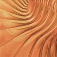 thumbnail image 1 of Ahgly Company Tapis d'Intérieur Lavable à la Machine, Carré, Transitionnel, Orange Rouge Orange, Tapis de Zone, 7 Pieds Carré, 1 of 7