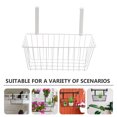 thumbnail image 2 of SHISUYAN 1pc Iron Art Versatile Storage Basket Iron Flower Pot Stand (White), 2 of 8