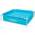 thumbnail image 2 of Intex Mini Frame Kids 4ft x 4ft x 12in Kiddie Swimming Pool, 2 Pack, 2 of 11