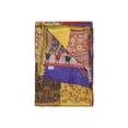 thumbnail image 1 of KANTHA SILK THROW BLANKET 50"X70", 1 of 1