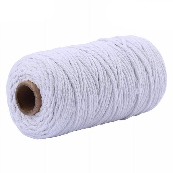 SDNall Corde en Coton à Suspendre au Mur Corde de Rêve Bricolage Artisanat Tricot 100MX3MM
