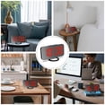 thumbnail image 4 of HOARBOEG Creative USB Charging Mirror Electronic Digital Alarm Clock LED Display Electronic Clock 6.5 Inch Large Screen Home And Office Electronic Alarm Clock Clearance Sale Holiday Gifts, 4 of 8
