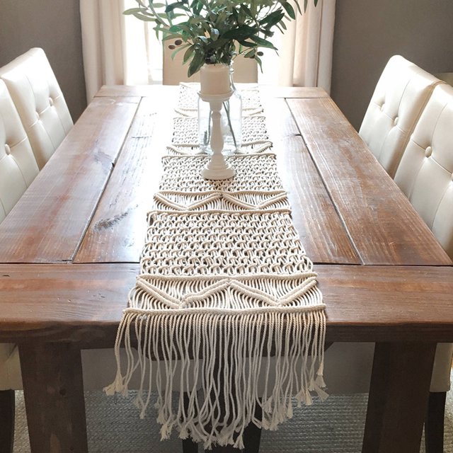 mmirethe 1/2/3 Brown Table Flag - Simple And Fashionable Decoration For Dining Or Kitchen Environmentally Friendly 35*160cm 1 Pc