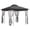 Grey, variant on Outsunny 10' x 10' Patio Gazebo, Outdoor Gazebo Canopy, Beige