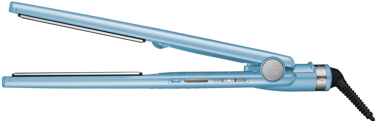 Fer plat ionique double de 1-1/4 po en nano-titane