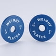 thumbnail image 1 of Ensemble de Plaques de Changement 2,5 Lb Paires 2 Po Plaques Pare-Chocs pour Gym Maison Musculation, 1 of 7