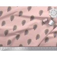 thumbnail image 3 of Soimoi Cotton Voile Fabric Paisley Block Decor Fabric Printed Yard 42 Inch Wide, 3 of 3