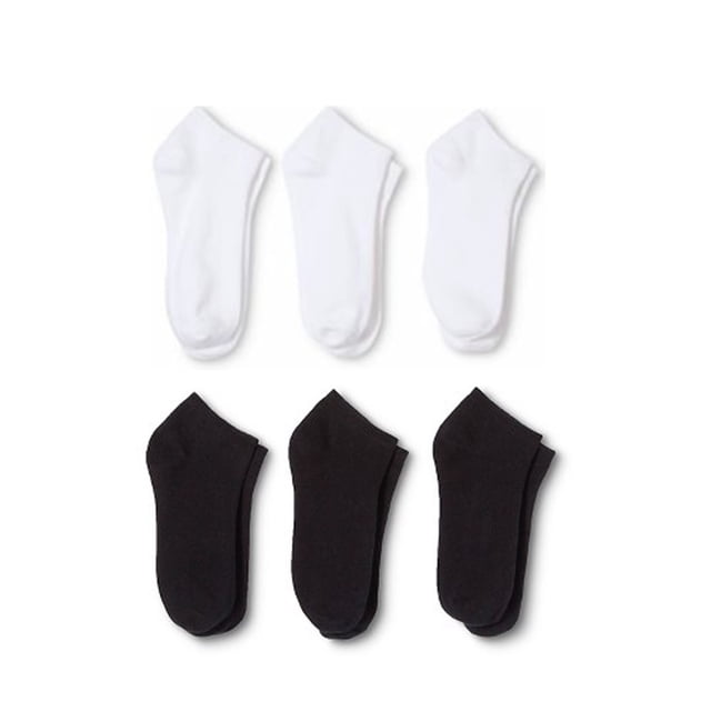 Mechaly Womens Basic Super Comfortable Low Cut and Crew Cotton Socks - 12 Pack