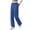 Bleu1, variante sur fatyb Pantalon Doublé en Molleton pour Femme, Jambe Droite, Taille Haute, Pantalon Thermique pour Femmes avec Poches