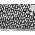 thumbnail image 3 of Soimoi Black polyester Crepe Fabric Jar & Bottle Kitchen Decor Fabric Printed Yard 42 Inch Wide, 3 of 3