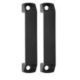 thumbnail image 1 of Alloy 2Pcs Aluminium Alloy Handle Ergonomic Exquisite Sturdy Durable  Black Cabinet Handle, 1 of 8