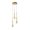 3 Head, variant on GROWTH TANK Crystal Pendant Adjustable Hanging Lamp Lighting for Restaurant Hotel Entryway 3 Head
