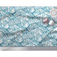thumbnail image 2 of Soimoi Satin Silk Fabric Animal & Tree Decor Fabric Printed Yard 42 Inch Wide, 2 of 5