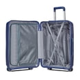 thumbnail image 4 of TRAVLR Valise Rigide Moyenne à Imprimé Texturé (25 Pouces) Extensible, Anti-Rayures, Huit Roues Silencieuses Roues et Cadenas TSA - Rouge, 4 of 4