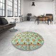 thumbnail image 3 of Ahgly Company Indoor Rectangle Abstract Brown Abstract Area Rugs, 6' x 9', 3 of 6
