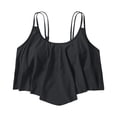 thumbnail image 1 of Women's Bikini Tops Full Coverage Tankini Top Double Layer Swim Bras Flounce Bathing Suit Tops With Ruffled, 1 of 3