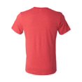 thumbnail image 3 of T-shirt Unisexe à Col Rond en Mélange Triblend à Manches Courtes Bella Canvas, 3TG, Rouge Triblend, 3 of 3