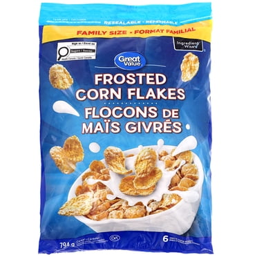 Great Value Frosted Corn Flakes Cereal