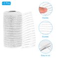 thumbnail image 3 of Unique Bargains 2pcs Decorative Mesh, 5.9in x 10 Yard Mesh Ribbon Roll Foil Metallic for Christmas Tree Decoration, Silver, 3 of 6