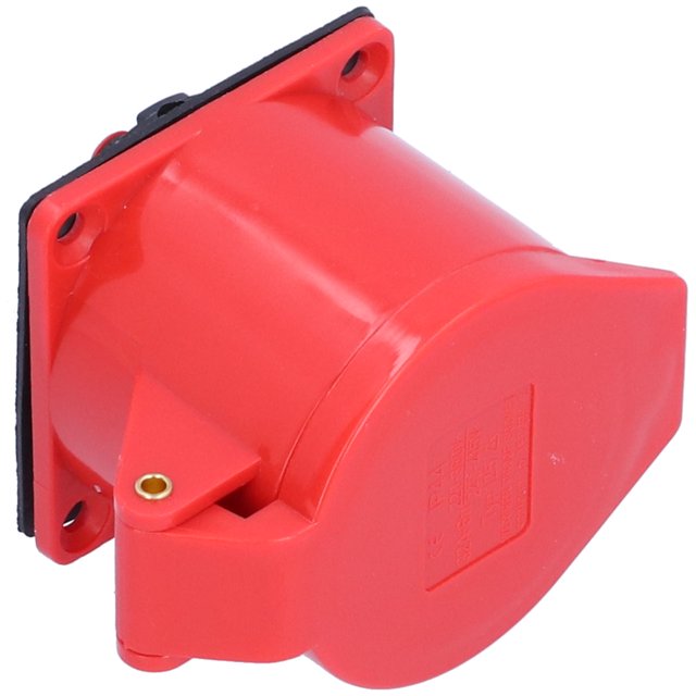 Industrial Power Socket, Industrial Connector Electrical Auxiliary Materials 3-Phase Industrial Power Socket For Water Conservancy For Power Plant