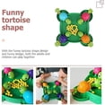 thumbnail image 3 of Hungry Turtle Board Game Hungry Hungry Hippos Tabletop Game Tortoise Eat Bean Preschool Intelligent Educational Toy for Outdoors Travel Family Game  Intense Game of Quick Reflexes, 3 of 7