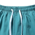 thumbnail image 4 of AherBiu Plus Size Men's Shorts Athletic Drawstring Elastic Waist Running Shorts Quick Drying Workout Gym Shorts, 4 of 7
