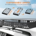thumbnail image 4 of HOMCOM Car Roof Rack Cargo Carrier Basket, 64"/43" x 39", 4 of 9