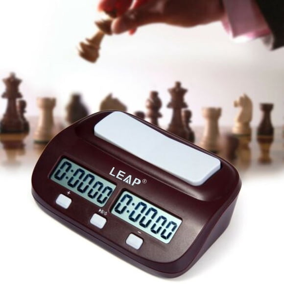 TopLLC PQ9907S Digital Chess Clock I-go Count Up Down Timer for Game Competition on Clearance
