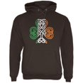 thumbnail image 1 of St. Patricks Day Shamrock Knot Mens Hoodie, 1 of 1