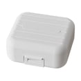 thumbnail image 2 of Portable Pill Organizer Box - Divided Compartments for Weekly Medication, Sealed Pills Container with Lock 7.8x7.8cm, 2 of 7