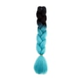 thumbnail image 4 of Gradient Color Women Braid Hair Large hair High Braiding Hair Wigs High Temperature Fiber Synthetic Hair Extensions, 4 of 6