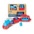 thumbnail image 3 of Green Toys 3-Piece Blue/Red Train with Bear Conductors, 3 of 5