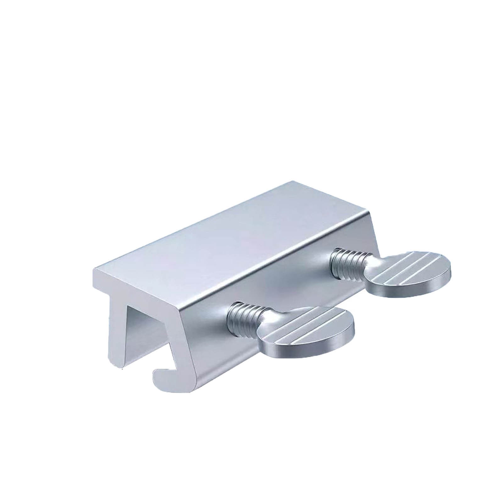 Binwennn Serre-Joints d'Angle pour Menuiserie Ensemble de Serre-Joints Ensemble 6 Poignées Rondes Argent Acier Inoxydable Verrou de Fenêtre Porte Non Perforée et Verrou de Fenêtre Verrou de Porte Coulissante et