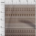 thumbnail image 1 of oneOone Cotton Flex Brown Fabric Aztec Tribal Craft Projects Decor Fabric Printed By The Yard 40 Inch Wide, 1 of 1