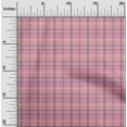 thumbnail image 1 of oneOone Viscose Jersey Fabric Madras Check Printed Fabric 1 Yard 60 Inch Wide, 1 of 5