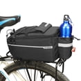 thumbnail image 3 of UsRHHA Bike Back Seat Bag Folding Shelf Bag, Polyester 10L Large Capacity for Riding Commuting, Bicycle Bag Cycling Pack, 3 of 7