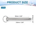 thumbnail image 2 of Uxcell Quick Release Pin, Bimini Top Pin Marine Hardware Carbon Steel 1/2"x3.62", 2 of 7