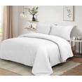 thumbnail image 3 of Swift Home Ultra Soft Solid Duvet Cover Set, Queen, White, 3 of 4