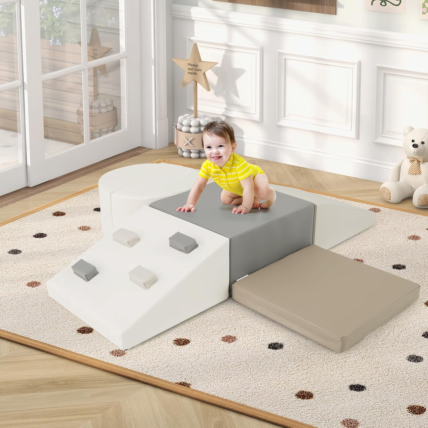 Jouets d'escalade pour tout-petits, blocs d'escalade en mousse pour