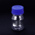 thumbnail image 3 of Unique Bargains 100mL Clear Reagent Media Graduated Glass Storage Bottle Blue Cap, 3 of 5