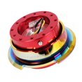 thumbnail image 1 of NRG Innovations SRK-280RD/MC Quick Release (Red Body/Titanium Chrome Ring), 1 of 3
