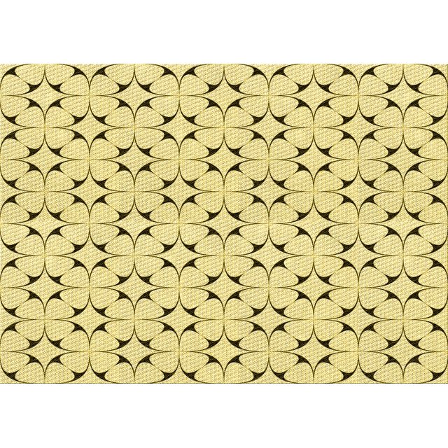 Ahgly Company Machine Washable Indoor Rectangle Transitional Caramel Brown Area Rugs, 5' x 7'